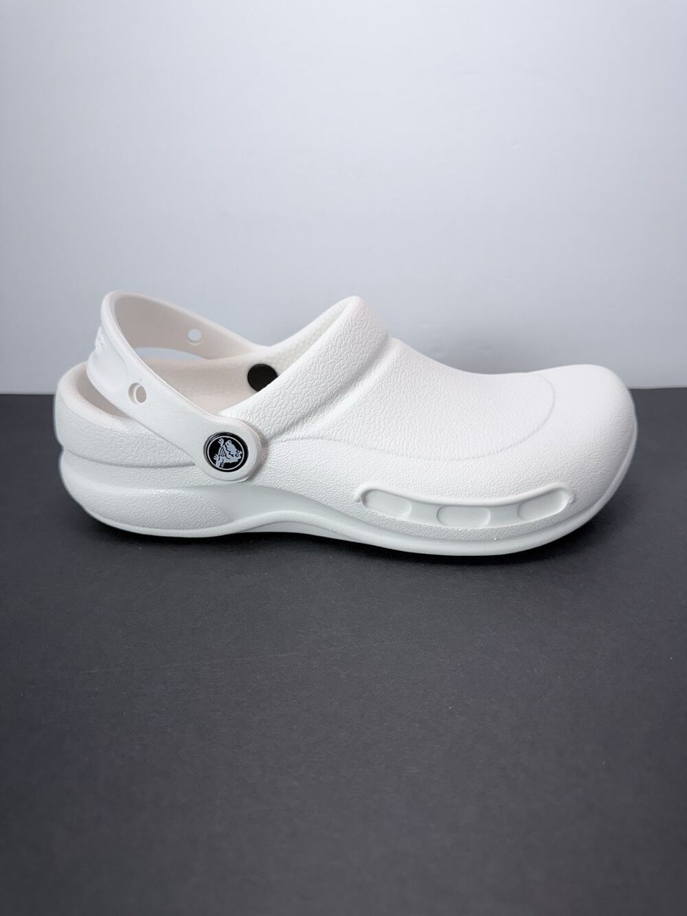 Crocs Slip Resistant Shoes Bistro Clogs, Nurse Chef Work Shoes Sz M/5 W/7